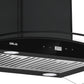 Extractor DRIJA PRISMA ISLA TOUCH 90 BLACK