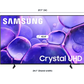 Samsung - 43” Class U8000F Series Crystal UHD 4K Smart (2025)