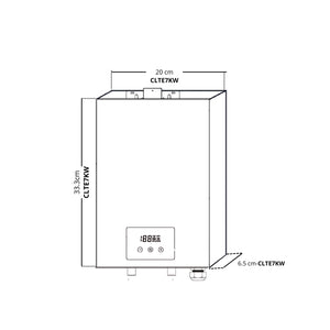 Calentador DRIJA CLTE7KW 10.5L (ELÉCTRICO)