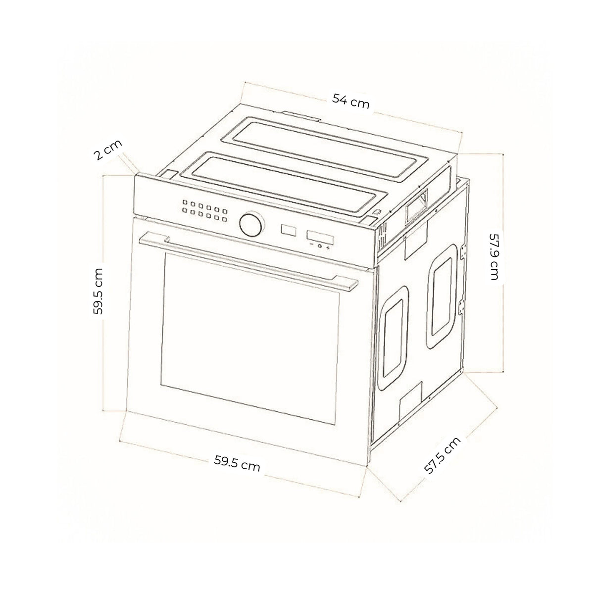 Horno DRIJA INDICO 60 AIR