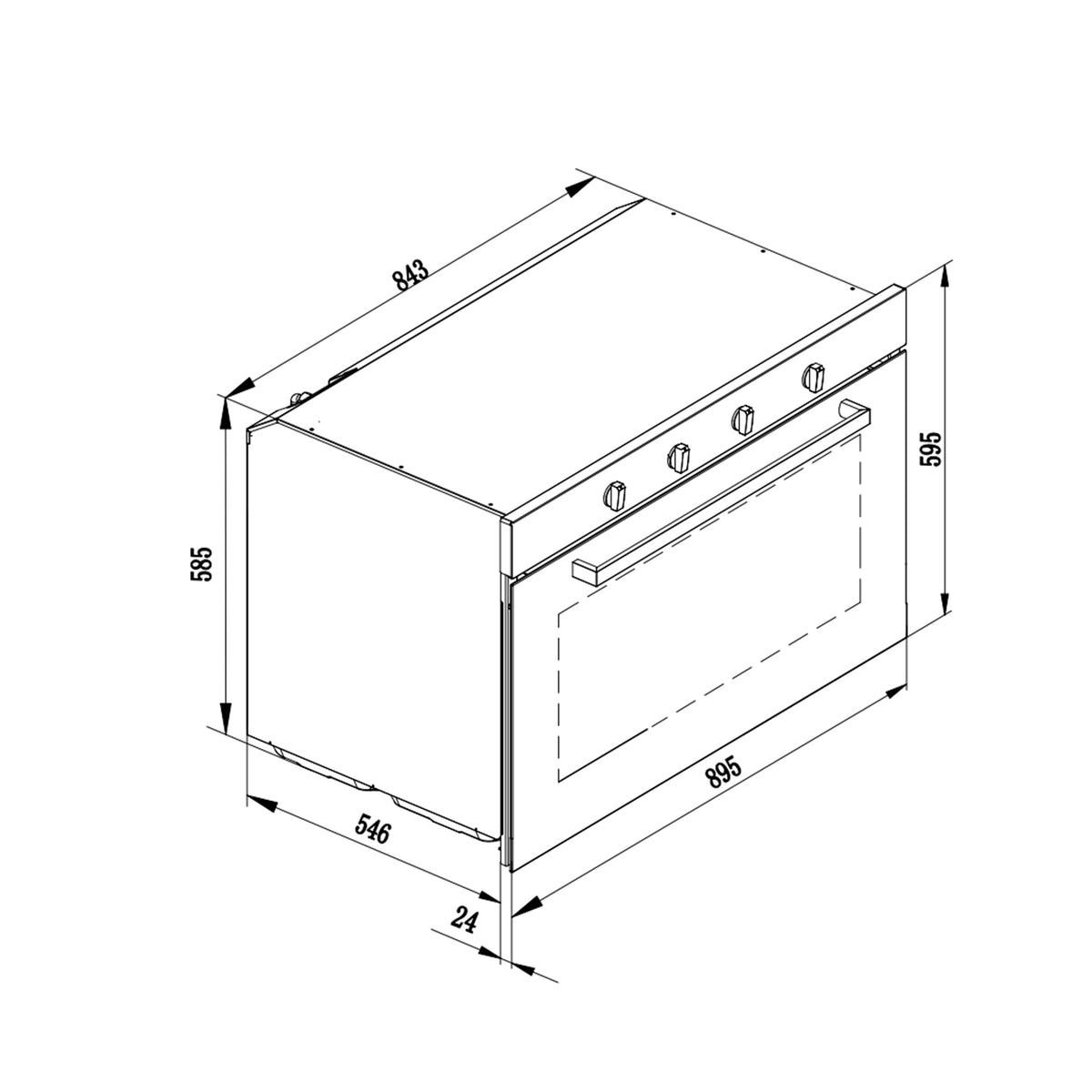 Horno DRIJA NORTEAMERICA 90 GAS GRILL