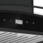 Extractor DRIJA PRISMA ISLA TOUCH 90 BLACK