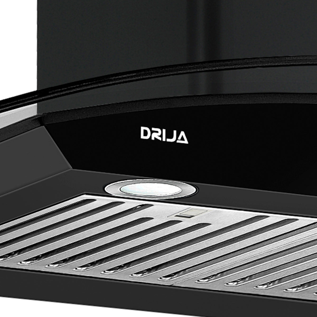 Extractor DRIJA PRISMA ISLA TOUCH 90 BLACK