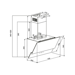 Extractor DRIJA RECTANGULO 76