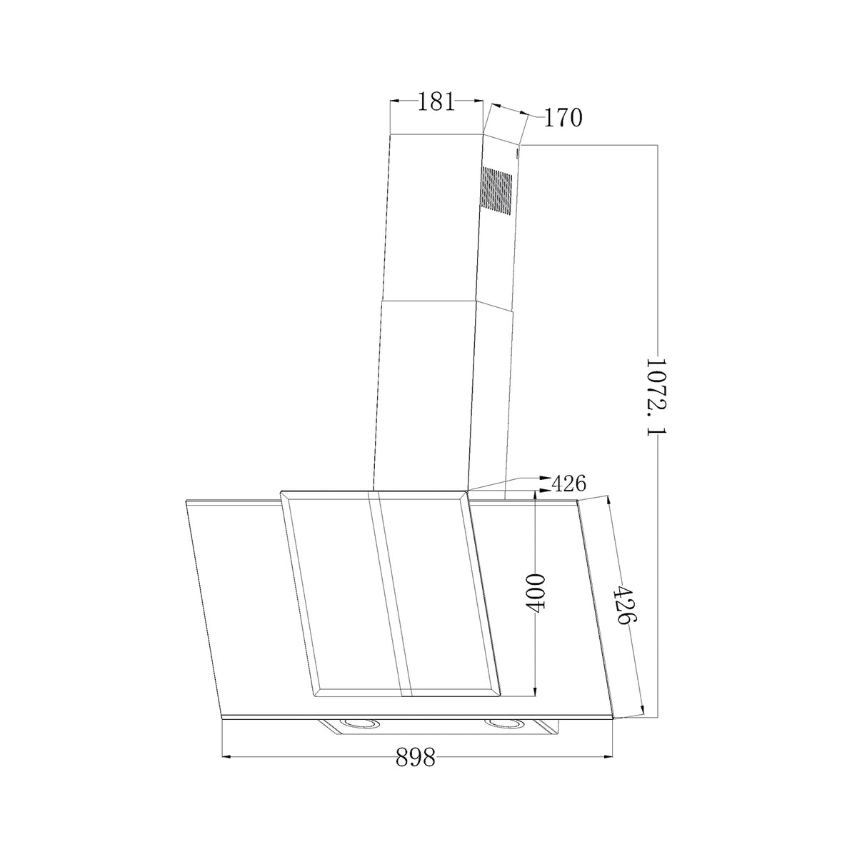 Extractor DRIJA TRIANGOLO 90