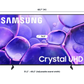 Samsung - 75” Class U8000F Series Crystal UHD 4K Smart (2025)